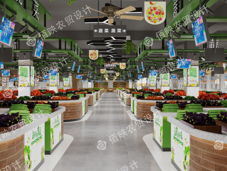 现代化农贸市场设计规划，打造安全购物环境