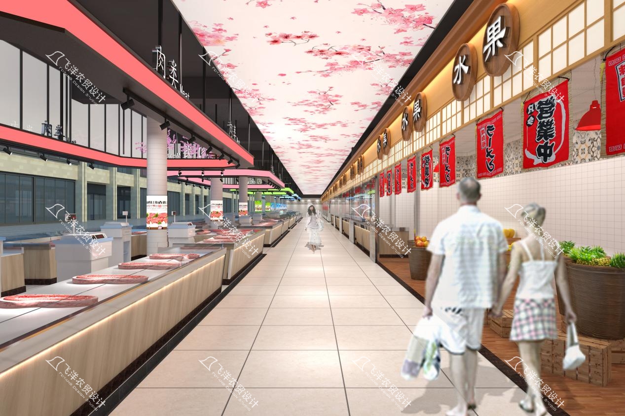 设计案例：梧州新塘智慧农贸市场