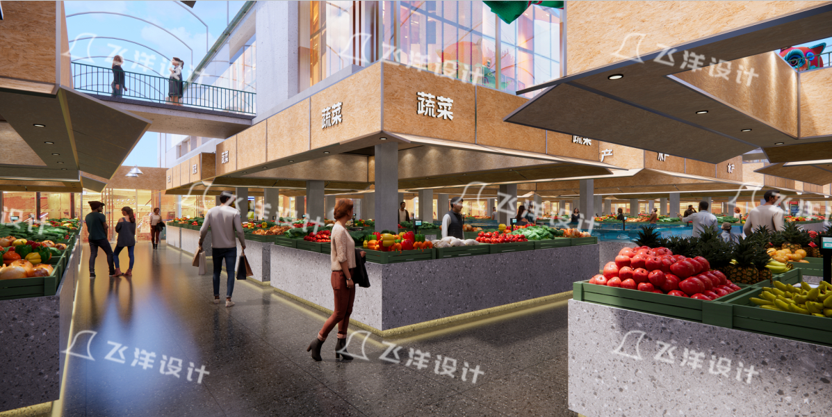 新型菜市场设计案例
